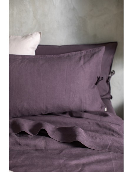 Drap-housse en lin avec coins