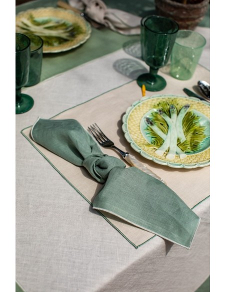 Set de table en lin enduit Filo