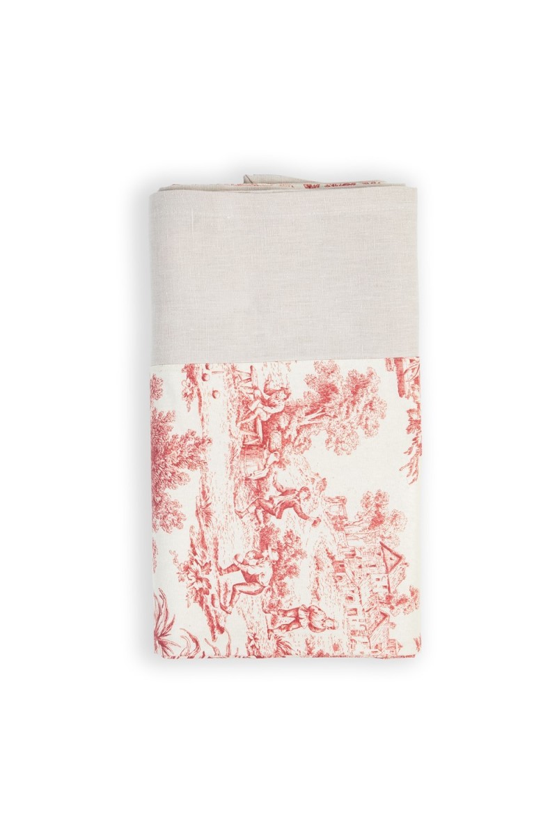 Nappe en coton Bauhaus enduit