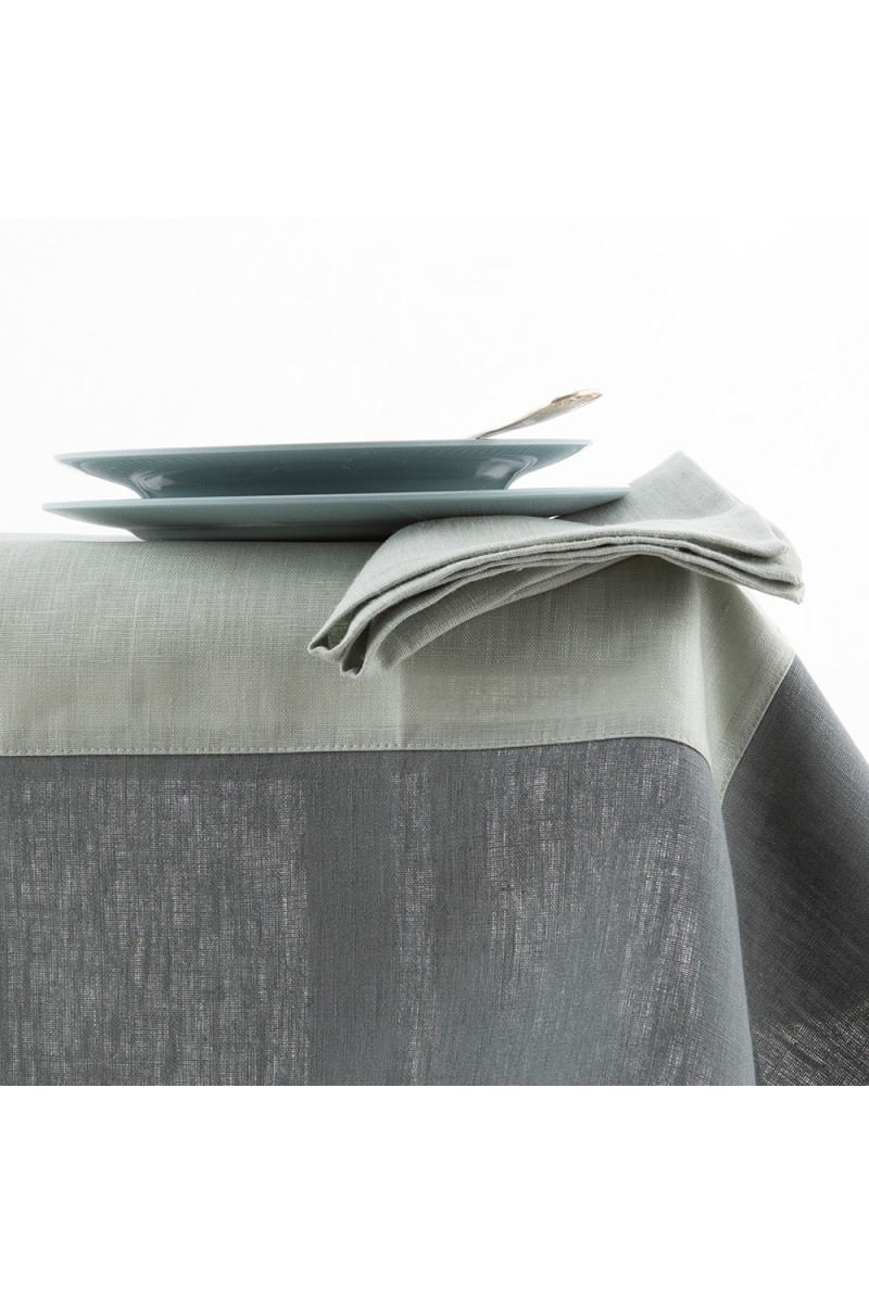 Stain Resistant Linen Bauhaus Tablecloth