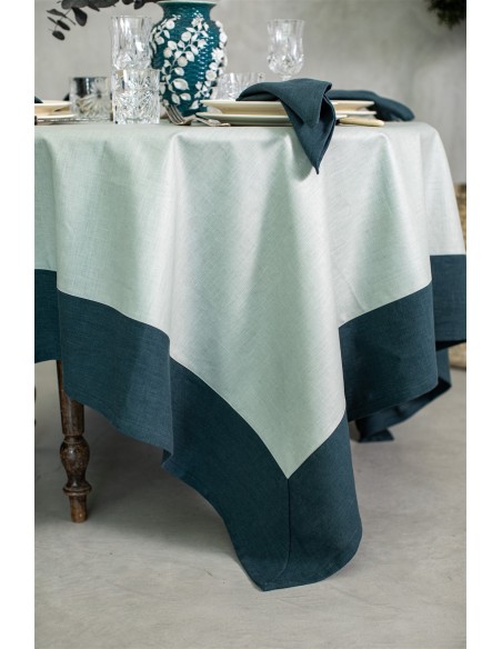 Nappe en lin Bauhaus enduit