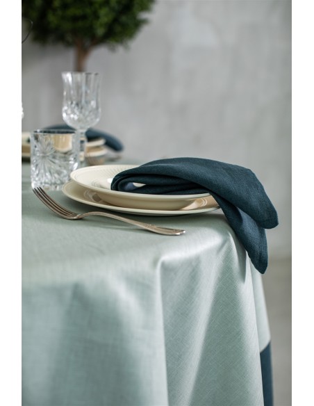 Nappe en lin Bauhaus enduit