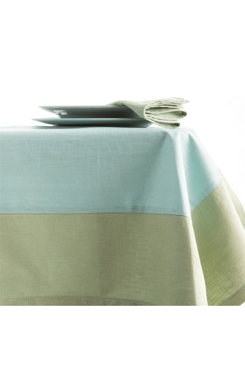 Stain Resistant Linen Bauhaus Tablecloth