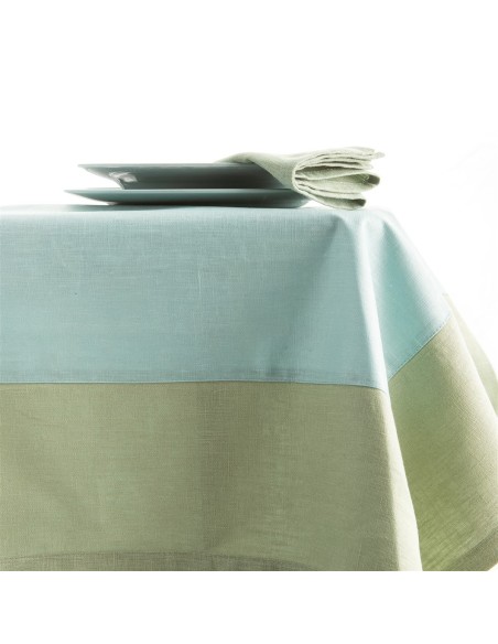 Stain Resistant Linen Bauhaus Tablecloth