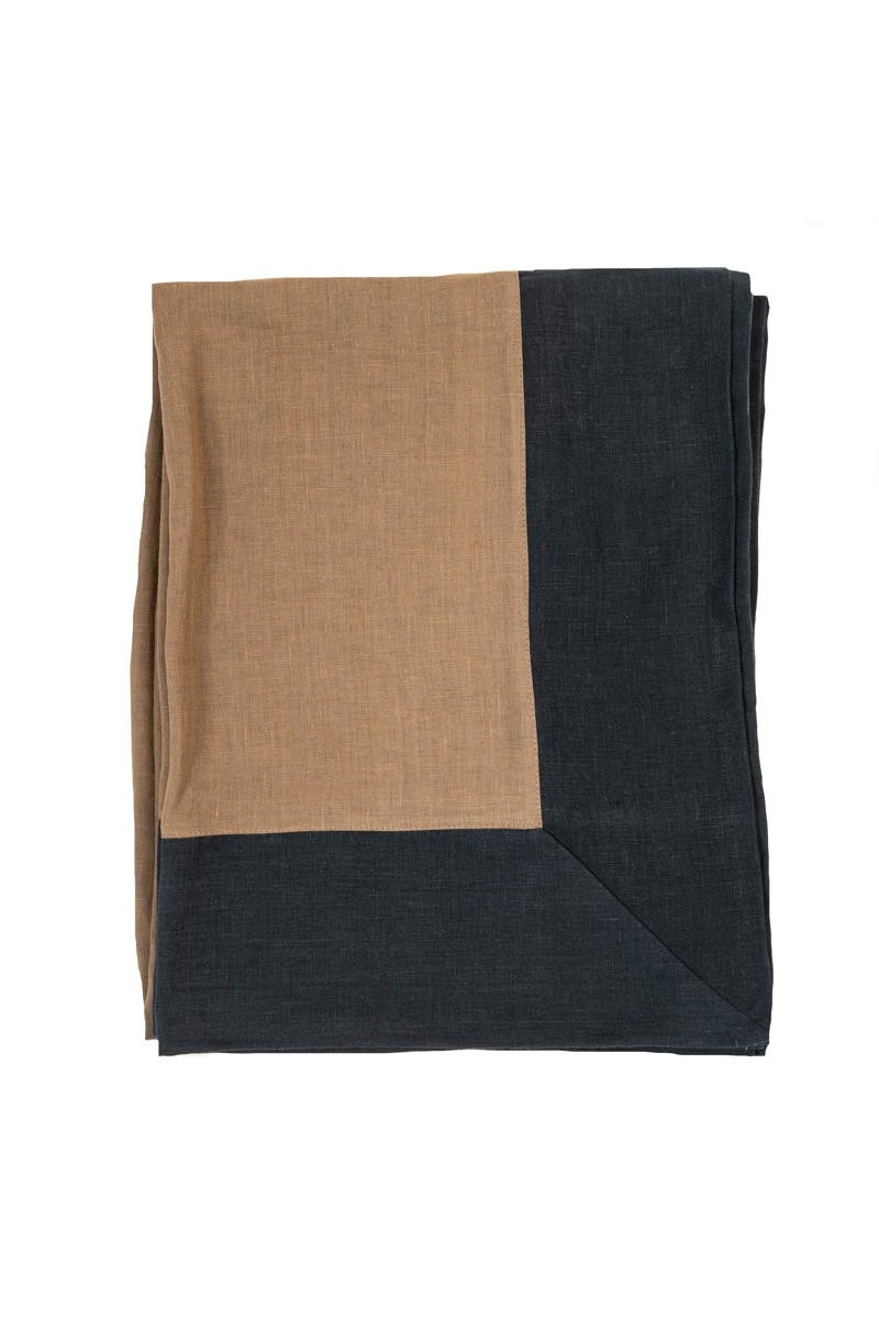 Nappe en lin Bauhaus enduit