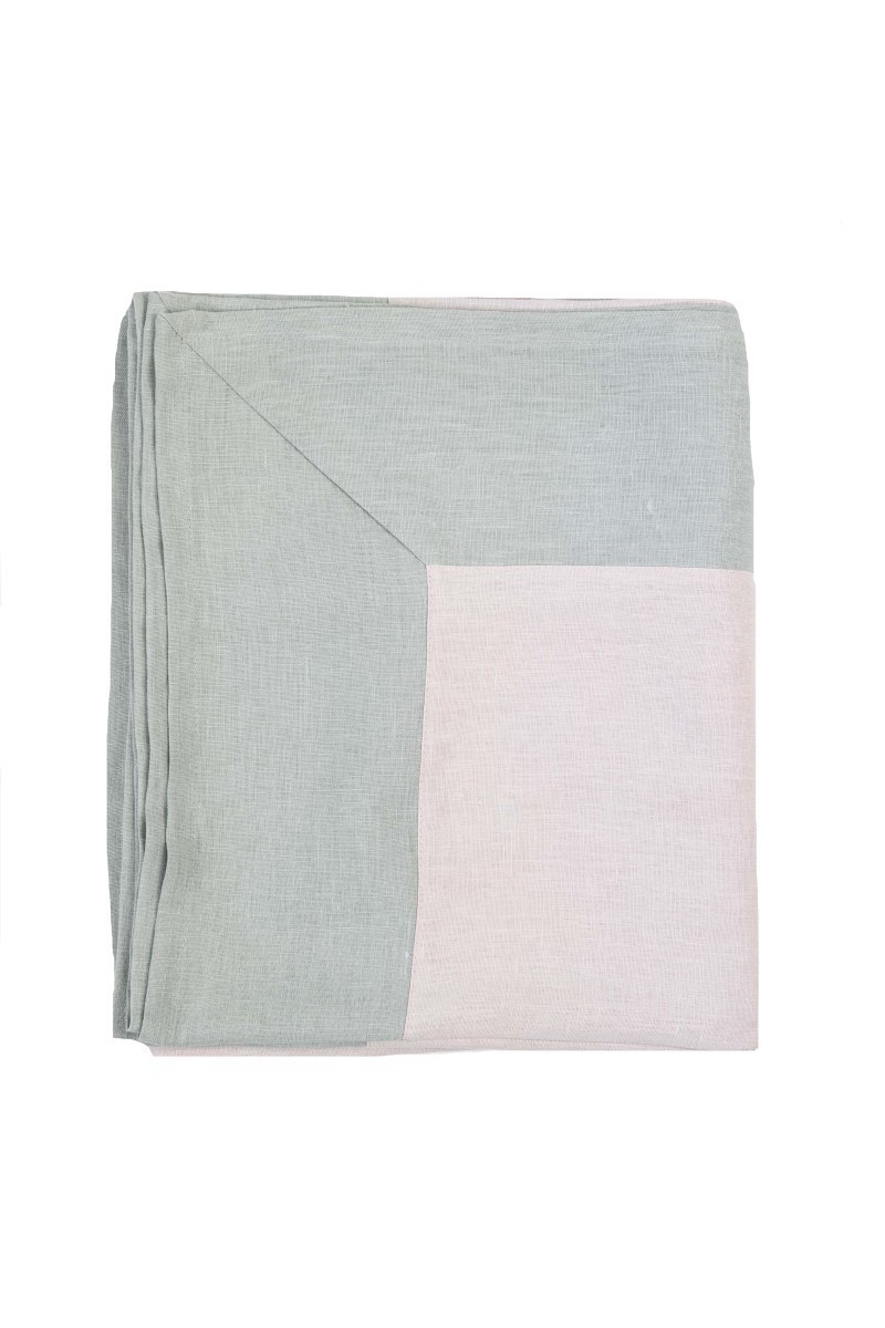 Stain Resistant Linen Bauhaus Tablecloth