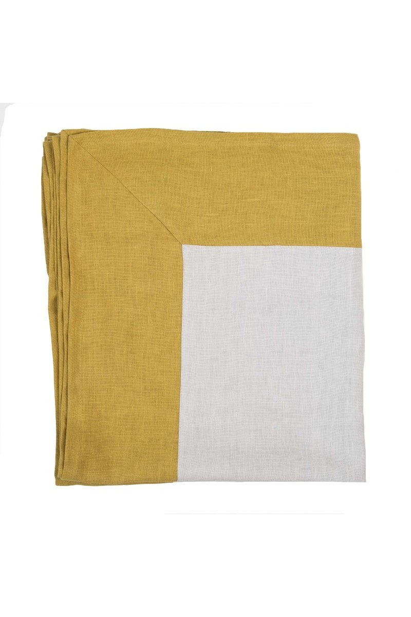 Nappe en lin Bauhaus enduit