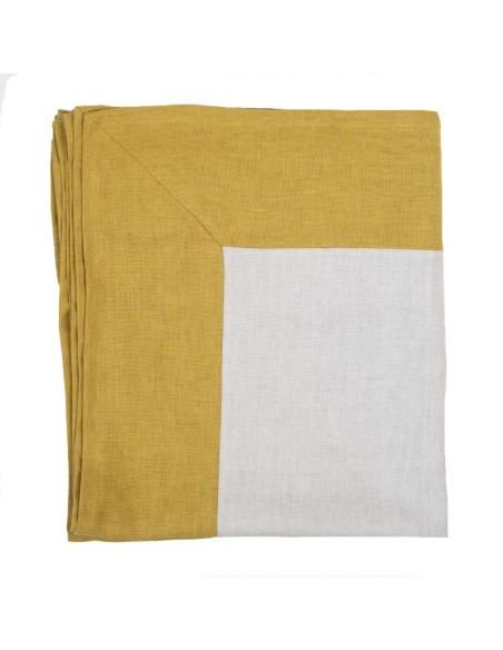 Nappe en lin Bauhaus enduit