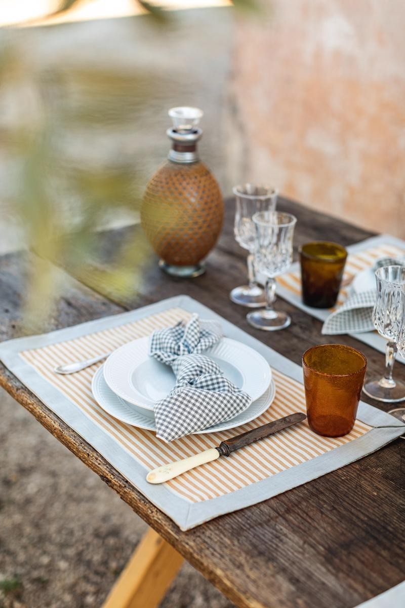 Bauhaus Placemat in Stain Resistant Cotton