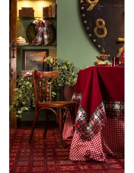 Amalfi Stain Resistant Linen Tablecloth