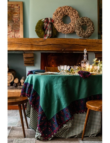 Nappe en lin enduit Amalfi