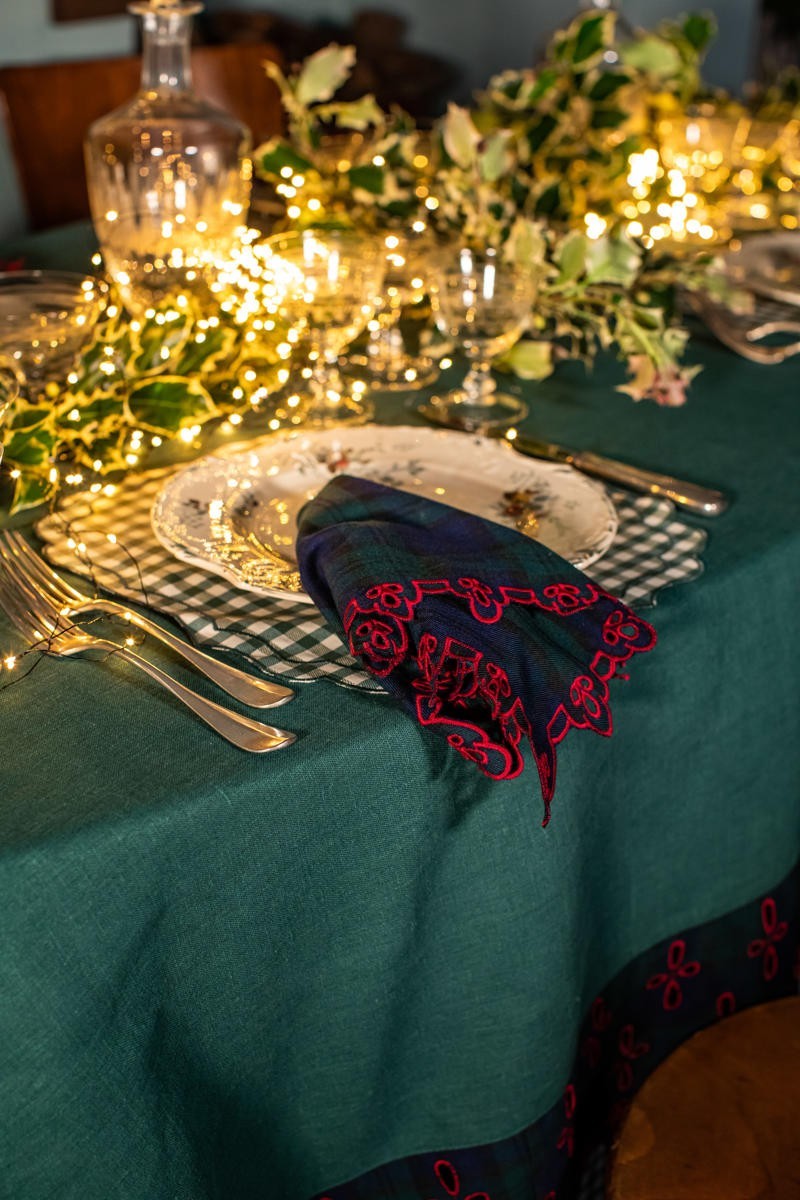 Nappe en lin enduit Amalfi