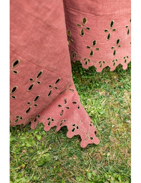 Amalfi Stain Resistant Linen Tablecloth