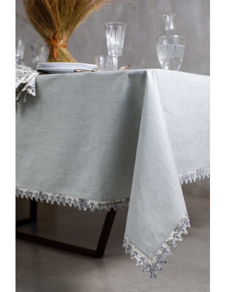 Nappe en lin enduit Little Amalfi