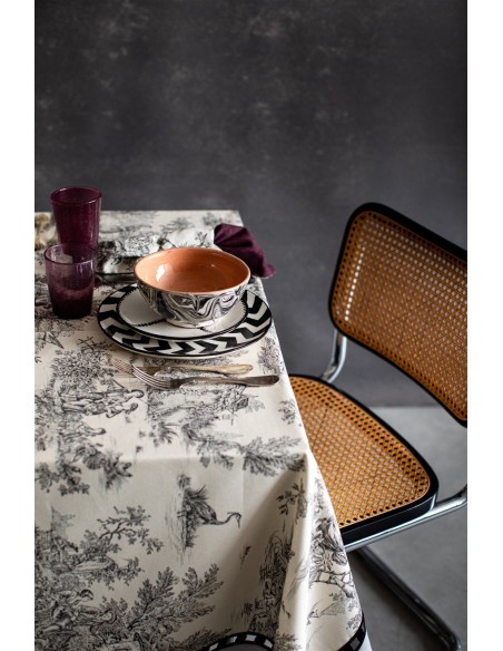 Riviera Tablecloth in Stain Resistant Cotton