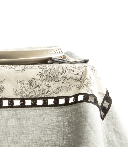 Riviera Tablecloth in Stain Resistant Cotton