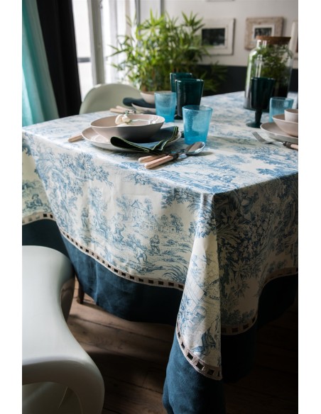 Tovaglia Riviera in Cotone Antimacchia +