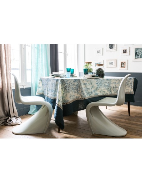 Nappe Riviera en coton enduit 