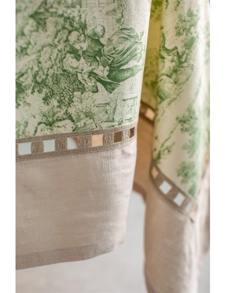 Nappe Riviera en coton enduit 