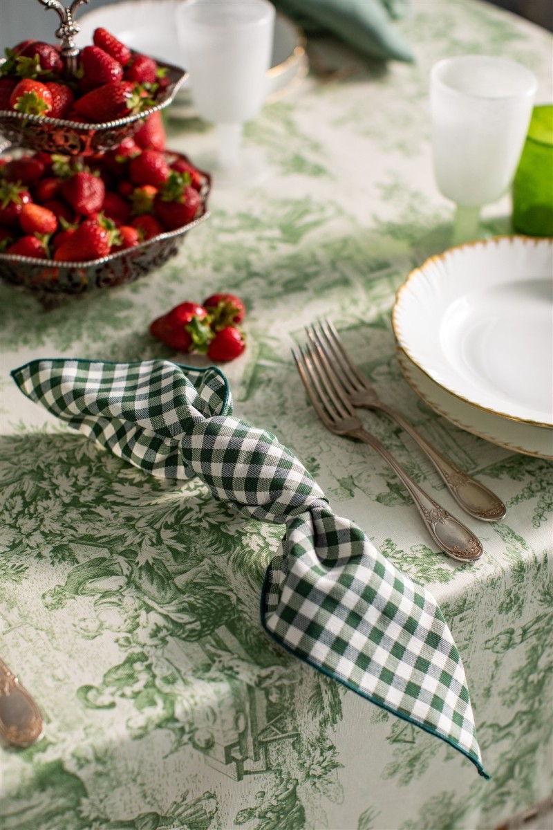 Nappe Riviera en coton enduit 