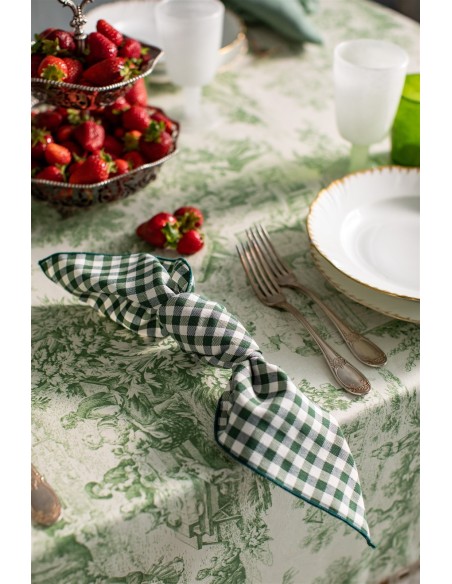 Nappe Riviera en coton enduit 