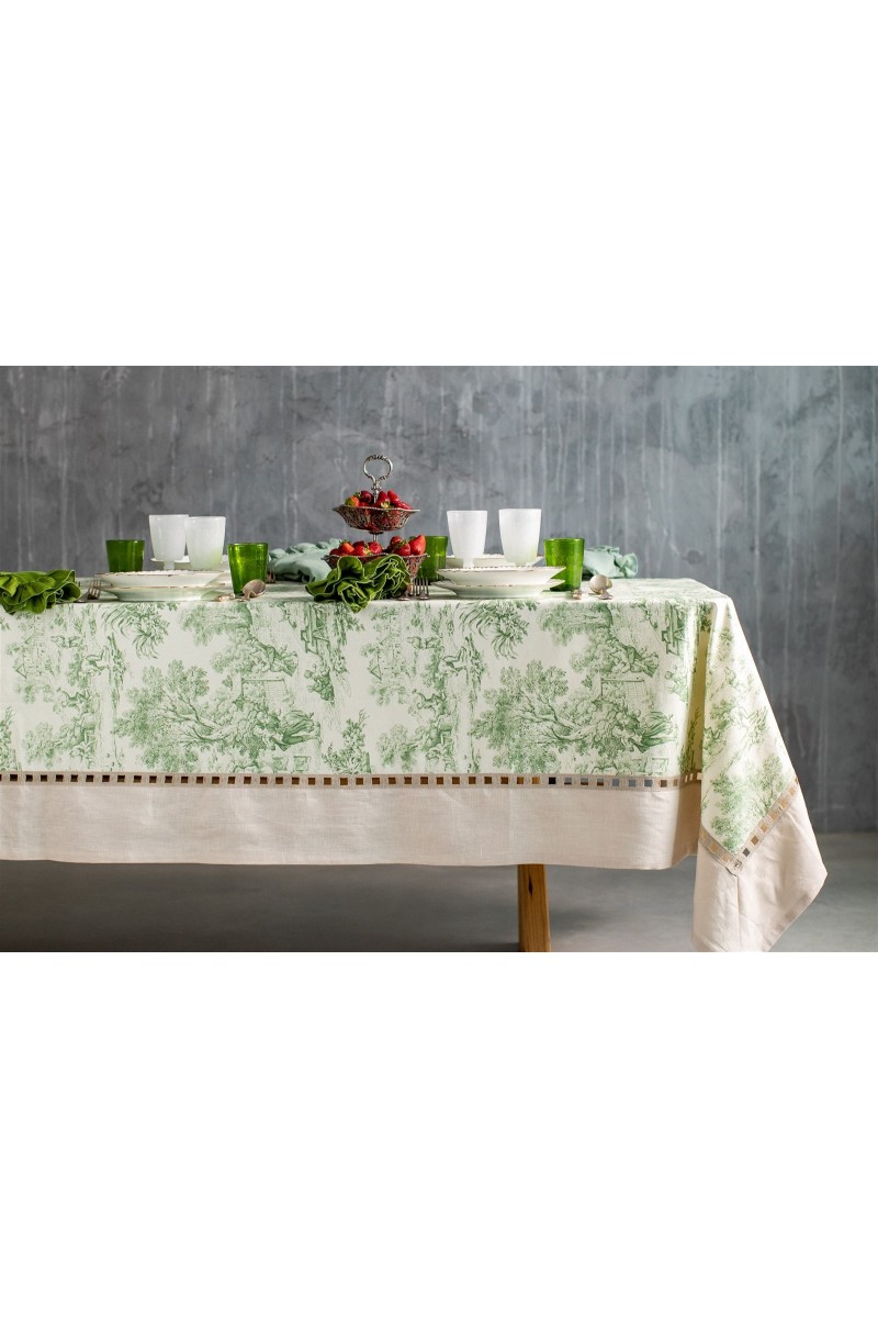 Nappe Riviera en coton enduit 