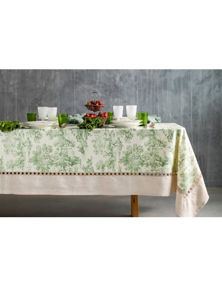 Nappe Riviera en coton enduit 