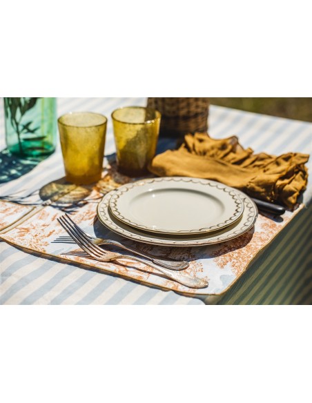 Tovaglia Riviera in Cotone Antimacchia +