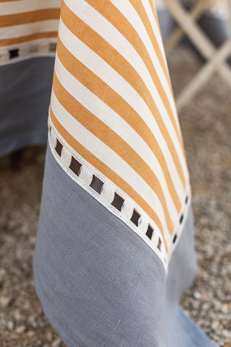 Nappe Riviera en coton enduit