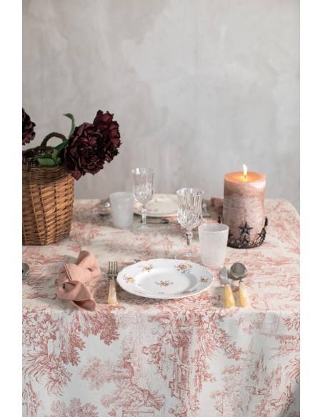 Nappe Riviera en coton enduit