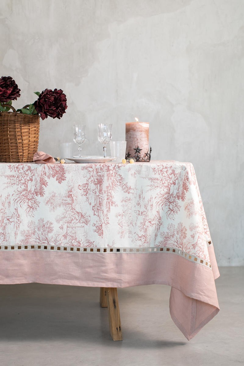 Nappe Riviera en coton enduit
