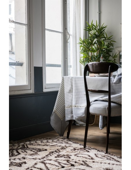 Nappe Riviera en coton enduit