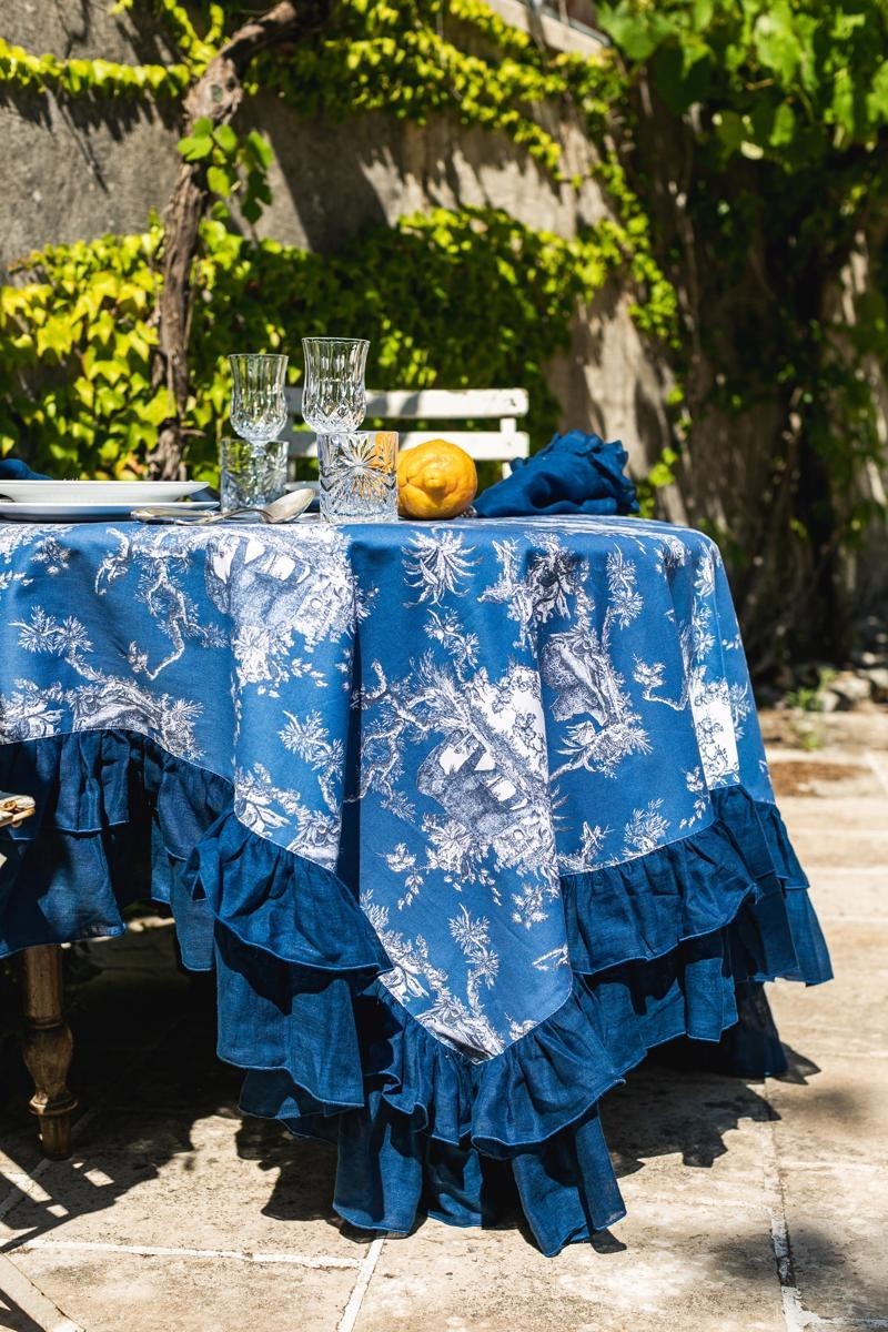 Nappe Gitane en coton enduit