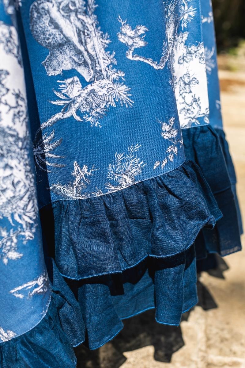 Nappe Gitane en coton enduit