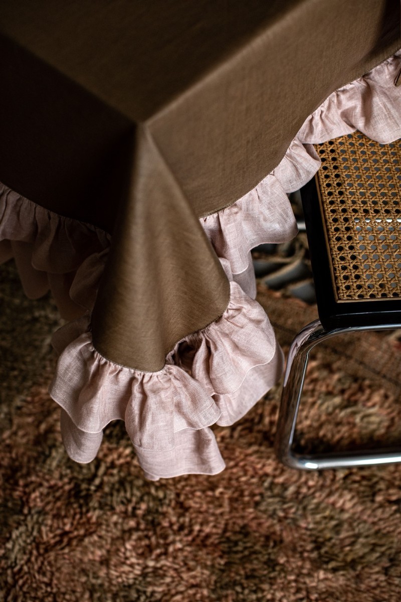 Gitane Tablecloth in Stain Resistant Linen