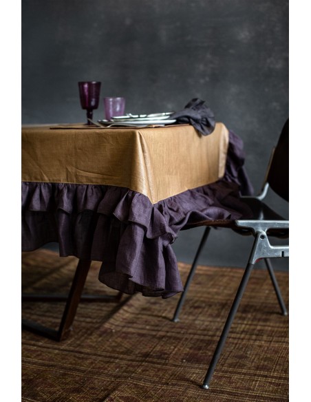 Gitane Tablecloth in Stain Resistant Linen