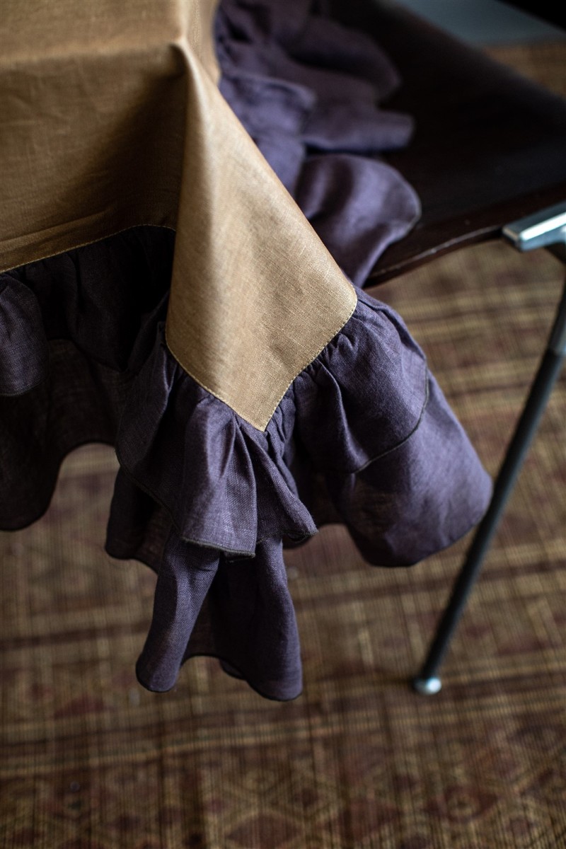 Gitane Tablecloth in Stain Resistant Linen