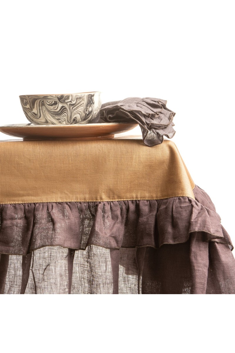 Gitane Tablecloth in Stain Resistant Linen