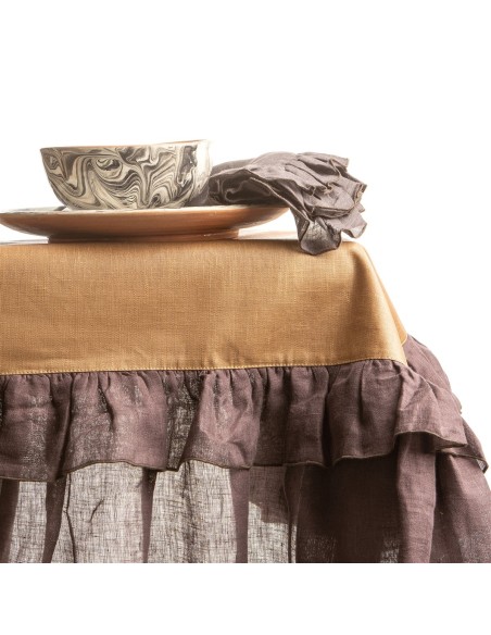 Gitane Tablecloth in Stain Resistant Linen