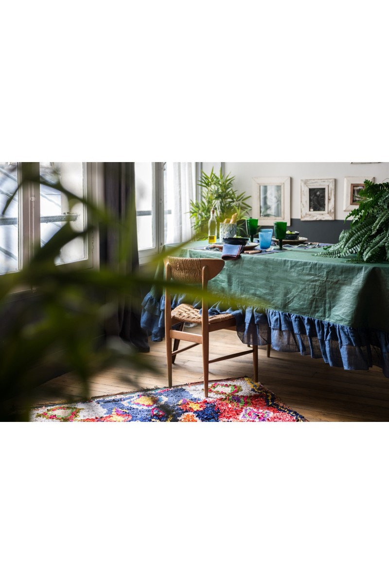 Nappe en lin enduit Gitane