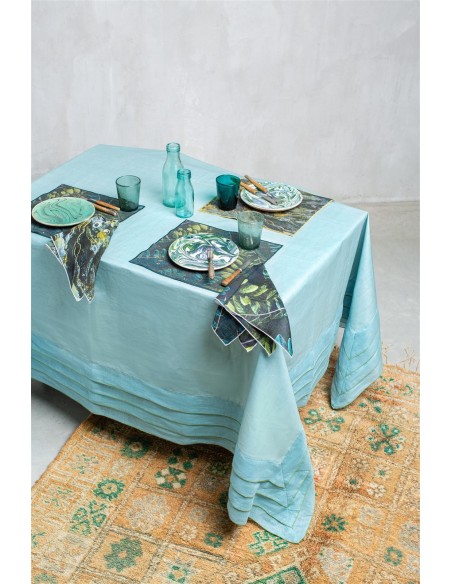 Sfogliatella  Nappe en lin enduit