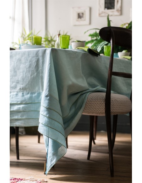 Stain Resistant Linen Sfogliatella Tablecloth