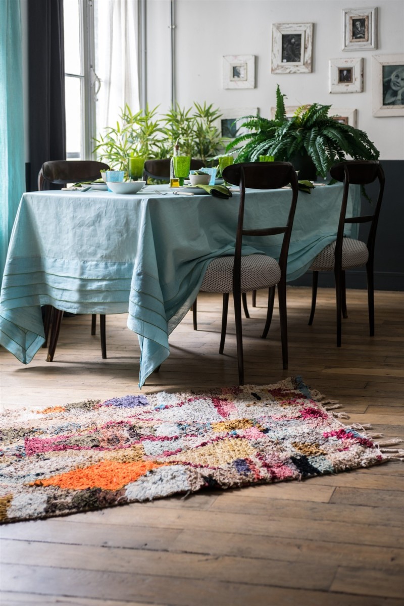 Stain Resistant Linen Sfogliatella Tablecloth