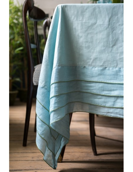 Stain Resistant Linen Sfogliatella Tablecloth