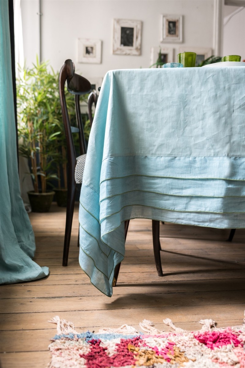 Sfogliatella  Nappe en lin enduit