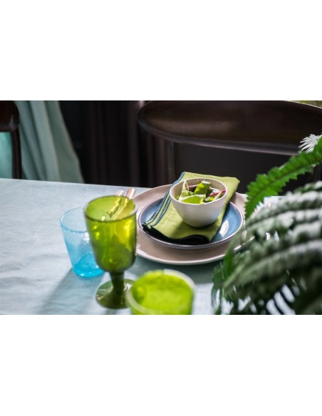 Stain Resistant Linen Sfogliatella Tablecloth