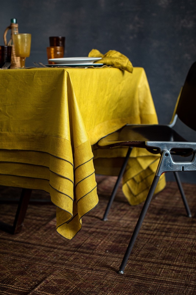 Sfogliatella  Nappe en lin enduit