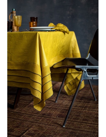 Sfogliatella  Nappe en lin enduit