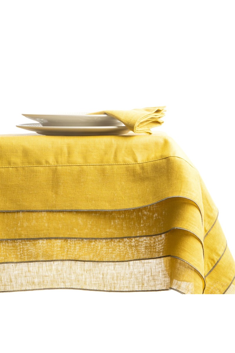 Sfogliatella  Nappe en lin enduit