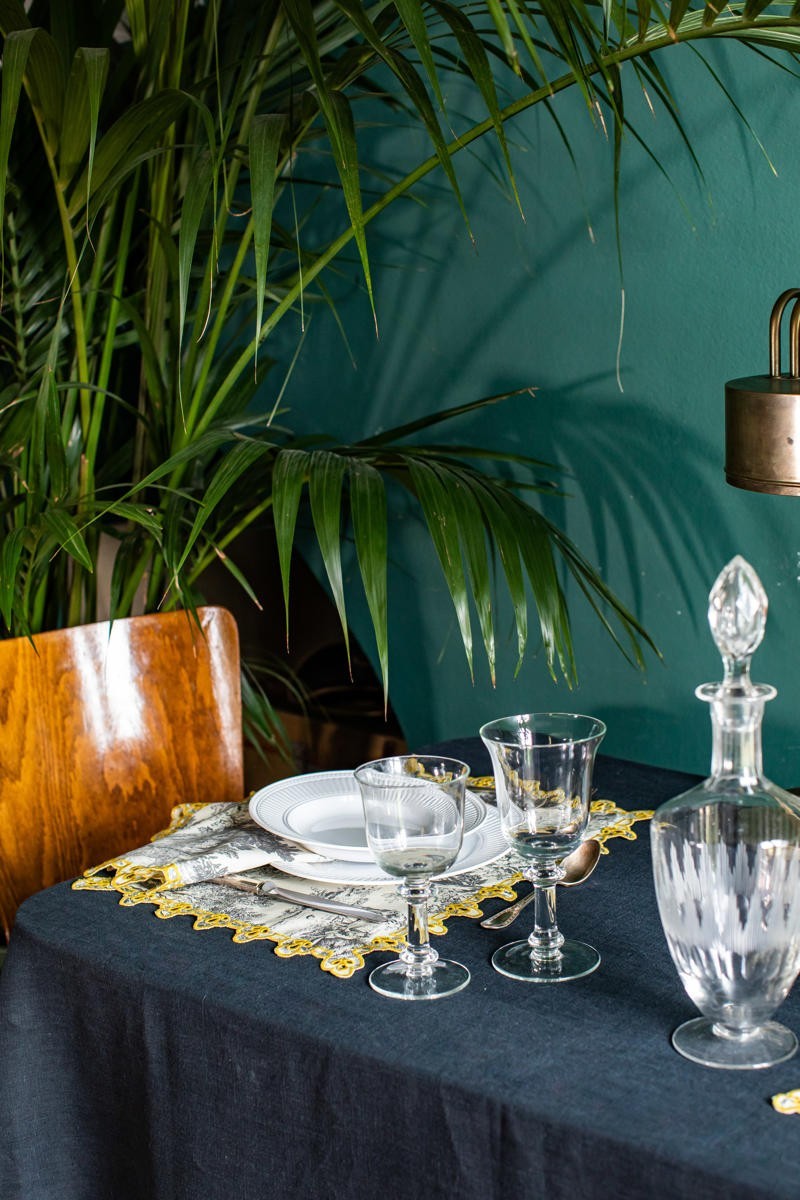 Set de table Amalfi en coton antitache